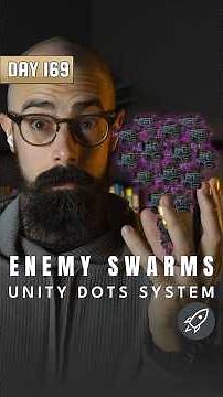 Day 169: Unity DOTS Enemy Swarm System | First Test with ECS & Authoring