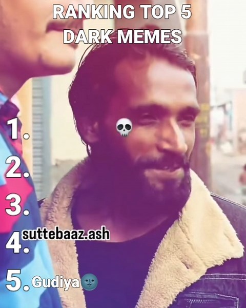 Ranking Top 5 Dark Memes #funny #ranking