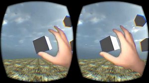 Mixed Reality with Leap Motion Image Passthrough API