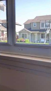 Garage door window glass install without screws