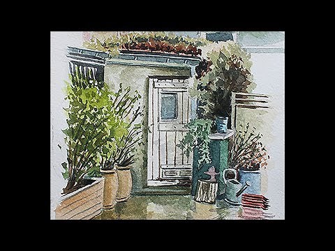 Cours de peinture aquarelle et dessin gratuit - Denis Gille