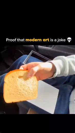 𝗩𝗶𝘀𝗶𝗼𝗻𝗮𝗿𝘆.𝗺𝗼𝘁𝗶𝘃𝗲 on Instagram: "A viral prank video shows a man making a salami sandwich in his car and casually hanging it inside a modern art museum 🥪🎨. Visitors stop, stare, and seriously try to interpret it, turning an ordinary snack into an accidental “exhibit” that feels indistinguishable from real installations. The post frames this as evidence that modern art has lost clear boundaries, reigniting old arguments about meaning and value 🤔💸. Comparisons quickly surface to