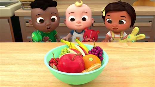 Yes Yes Fruits Song  CoComelon Nursery Rhymes  Kids Songs