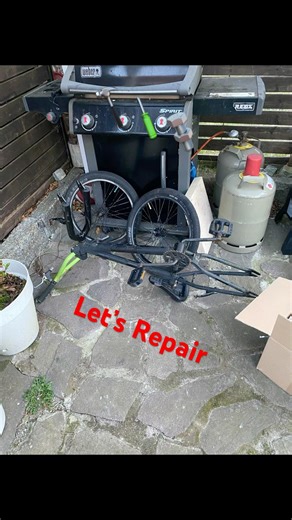 Ich tune altes BMX pt.2 #bmx #tuning #repairing #create #shorts