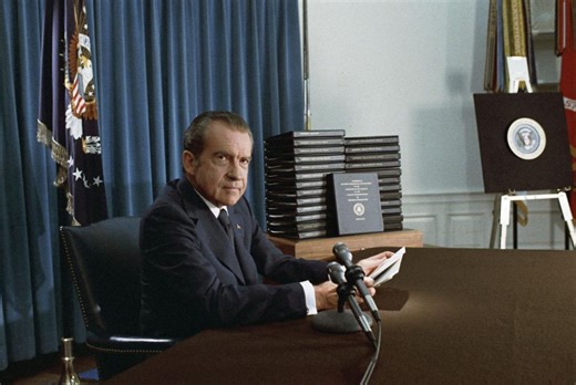 President Richard Nixon Announced the Release of the “Watergate Tapes” - This Day in History | @AmacforAmerica