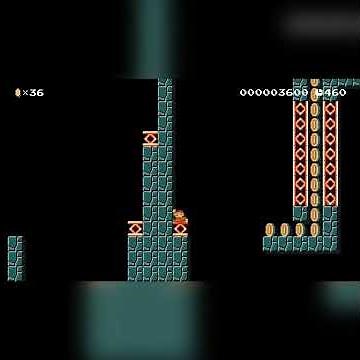Bouncing Ladders?!? by Kronoman 🍄Super Mario Maker 1 ✹Wii U✹ No Commentary #ect