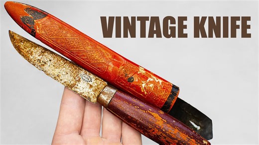 Classic MORA Knife Full Restoration - From Rust to Remarkable