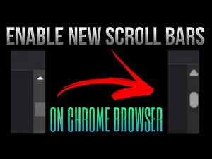 Enable New Scroll Bars On Chrome | Techtitive