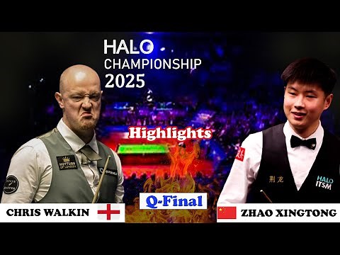 Chris Wakelin vs Zhao Xintong | World Snooker Championship 2025 Highlights | Intense Battle!