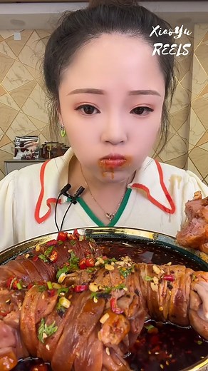 129K views · 835 reactions | Sheep Intestine Eating掠 #xiaoyu #mukbang #spicyfood #asmr #reels | Xiao Yu ASMR | Facebook