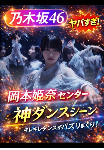 岡本姫奈のダンス！乃木坂46の新星