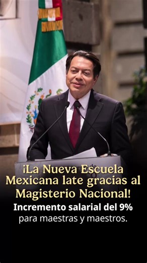 Maestras y maestros: gracias por sembrar conocimiento y por sostener la escuela pública con su vocación y compromiso todos los días. ¡Gracias por elegir como ruta de vida educar a México! En este Día de las Maestras y los Maestros, el gobierno de la presidenta @Claudia Sheinbaum Pardo reconoce la labor del magisterio mexicano, que con su trabajo diario fortalece la educación pública y contribuye a la transformación del país. #EducaciónQueTransforma #DocentesQueTransforman