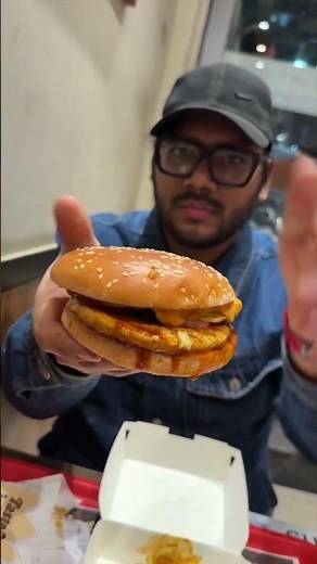 KOREAN KIMCHI CHICKEN WHOPPER REVIEW BURGER KING INDIA NEW MENU 2026 SPICY KIMCHI FIRE BURGER