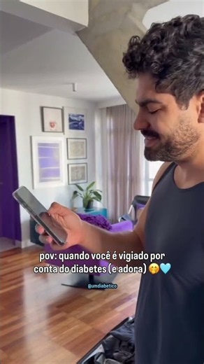 pov: when you're being watched because of your diabetes (and you love it) | Tom Bueno