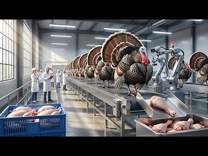 Inside a High-Tech Turkey Processing Plant – From Farm to Table!