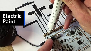 This paint is just like any other water-based paint. Oh...it also conducts electricity. | Futurism