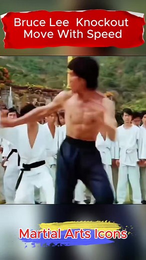 2.1K views · 79 reactions | Bruce Lee Knockout Move With Speed #fyp #funny #viral #brucelee | Martial Arts Icons | Facebook