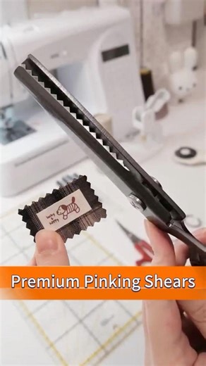 Pinking Shears vs. Regular Scissors: Why You Need These! #shorts #sewingtips