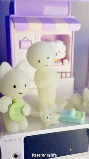 there are four types of Smiskis ~ 💚✨ #smiski #discontinuedsmiski #birthofvenus