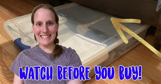 Watch My Honest Review of Under Bed Storage Containers on Amazon Live