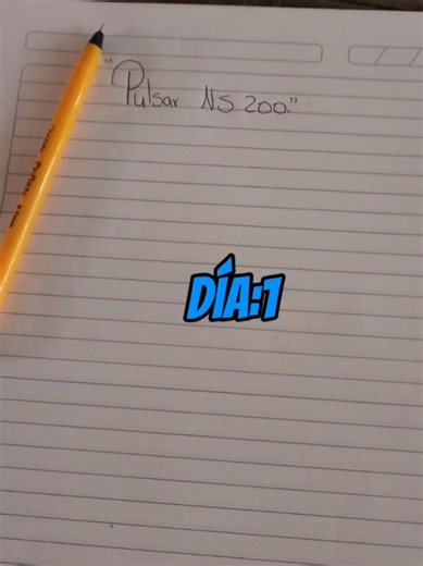 Ahorrando para la Pulsar NS200: Día 1 hasta comprarla
