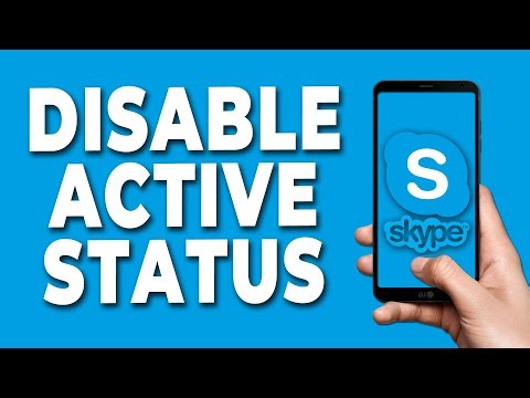 How to Disable Active Status on Skype
