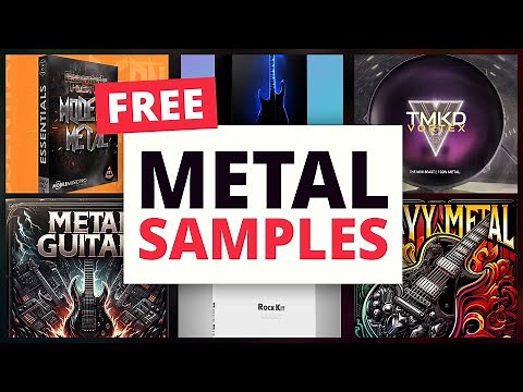 850 FREE Metal Samples & Drum Loops [ Free Metal Sample Packs ]