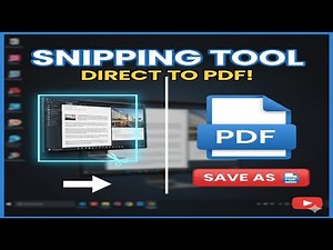 Snip Image to PDF File