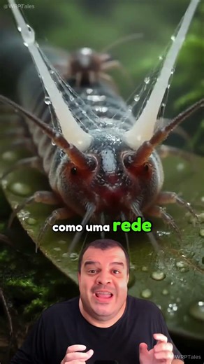 Esse Verme Dispara Cola Pela Cabeça em uma Fração de Segundo