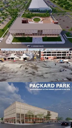 Five years ago, the Packard Plant was Detroit’s iconic ruin. Now, it’s poised to be a 393K sq ft industrial site with 300 jobs, 42 affordable homes, Detroit’s 1st indoor skate park, over 2 acres of public space and more! Detroit’s comeback is the blueprint. | Mayor Mike Duggan