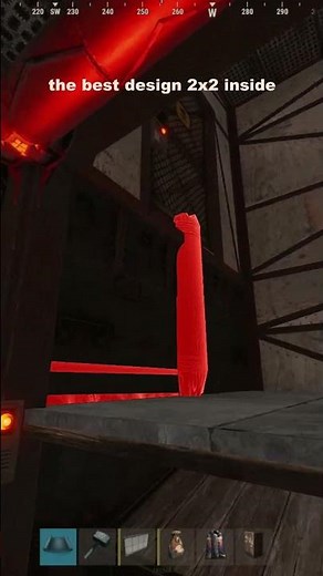 the BEST design 2x2 inside +bunker [easy design for official / mods servers] #rust