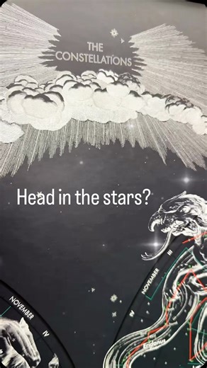 Our star map shows the night sky — every star visible to the naked eye in both the Northern and Southern Hemisphere — paired with beautiful original 17th century illustrations by Polish astronomer Johannes Hevelius. A proper piece of the cosmos, made for your wall. Check out the below reel for more in depth info: https://www.instagram.com/reel/CrSqSTAv3a9/?igsh=MTV2cHNqMnp3Njk0cw== #Astrology #astronomy #mapsandatlases #wallart #stargazing | The Future Mapping Company