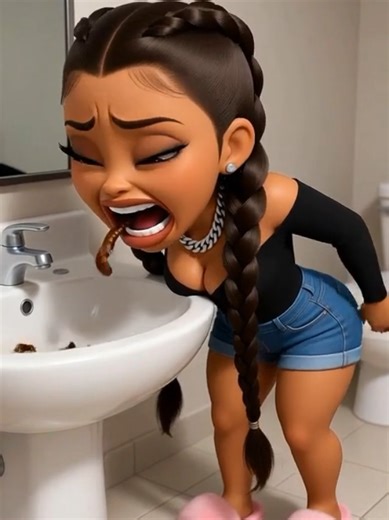 she vomited maggots #animation | animation