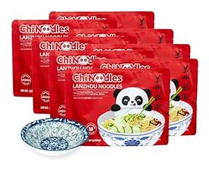 Amazon.com: Ramen Noodles – 220g 10 Packs ChiNoodles Asian Instant Spicy Food, Beef Flavor, Packaged Noodle Soups, Fresh & Healthy Non-Fried Chinese Noodles（No Bowl） : Grocery & Gourmet Food