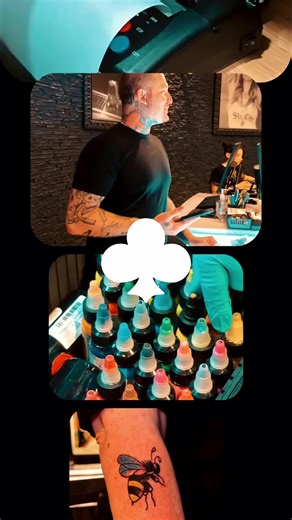 Check out this BEE-utiful work from our artist Cody 🐝🖤 Artist Cody | Club Tattoo Miracle Mile | @costello_2905 #ClubTattoo #ClubTattooMiracleMile