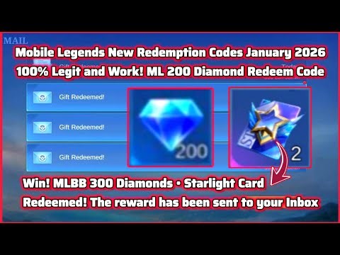 Legit! Mobile Legends New Redemption Codes January 30, 2026 - MLBB Redeem Codes and get 150 Diamonds