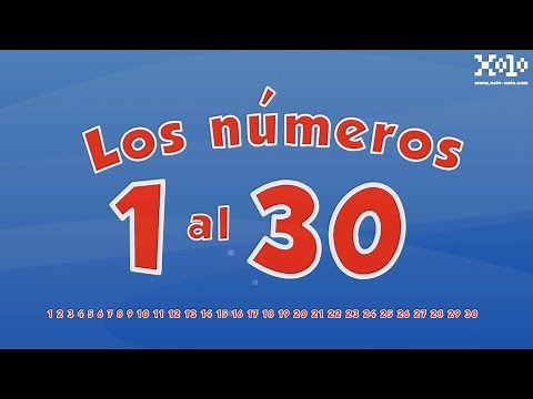 1 to 30 learning to count in Spanish - Videos Learn