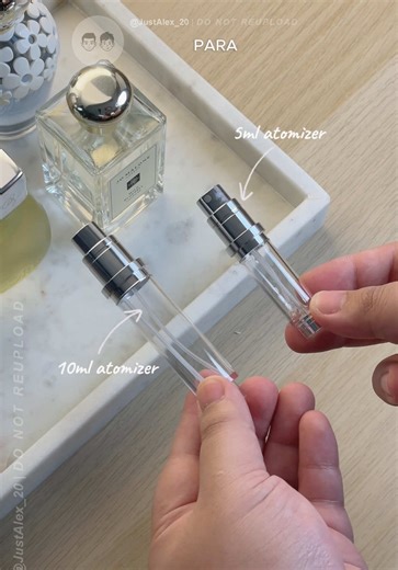 Refillable Perfume Atomizer for Everyday Use