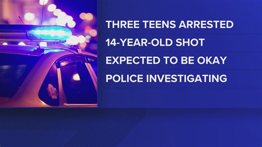 14-year-old girl shot in Sandusky; 3 teen boys arrested, police say