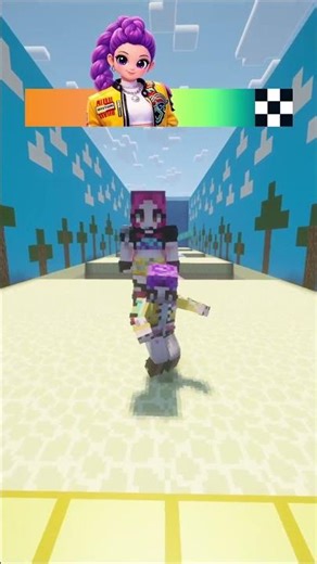 KPop Demon Hunter vs Noob Pro Challenge part 8 #minecraft