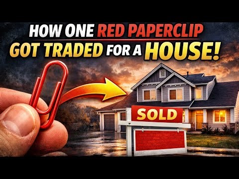 How One Red Paperclip Got Traded for a House: The Wildest Internet Story!