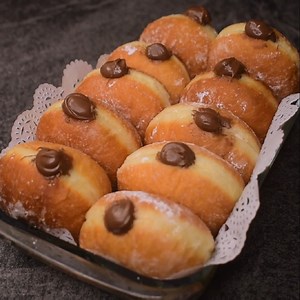 804K views · 2.6K reactions | Nutella Donut l Stuffed Nutella Doughnut Melt In Mouth | Zuranaz Recipe | Facebook