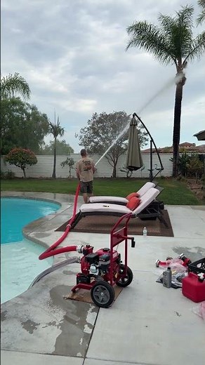Hey, fire season — we see the way you move. 🔥Good thing this pump can make your pool water groove. 💦