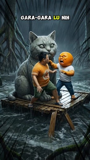 Karma Tak Terduga untuk Udin & Denis 🐈‍⬛⚡ #tungtungtungsahur #udindindindun