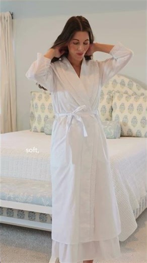 A New Victorian Lace Bathrobe for the Year Ahead! Soft, Feminine, and Made to Last - Treat Yourself