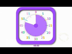 48-minute visual timer with countdown