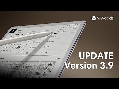 Viwoods 3.9 Update: New Desktop Modes, Smarter Daily, Smoother PDF