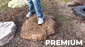 HALF OFF PONDS Heavy Duty Brown Faux Rock Cover for Skimmers, Waterfalls and in-Line Units