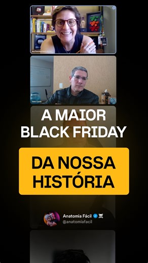 Um acesso vitalício para dominar anatomia de verdade, do zero ao avançado. Sem mensalidade. Sem pressa. Sem limite de estudo. É o tipo de oportunidade que muda a carreira e não volta mais. Quer garantir essa condição especial da Black Friday? Comente VITALÍCIO e receba o link com prioridade. 🚀 | Anatomia Fácil com Prof. Rogerio Gozzi