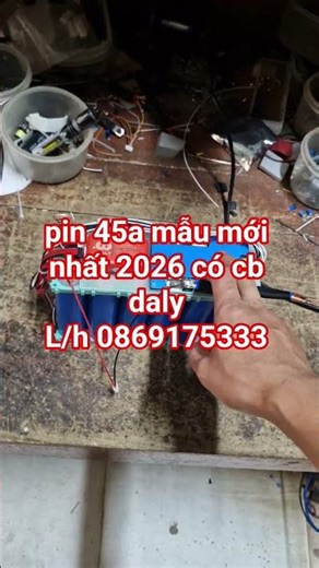 The latest 2026 45a lithium battery model has a Daly circuit breaker.